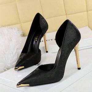 Elegant Black Women's Heels